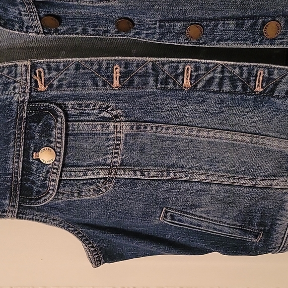 Sleeveless Jean vest - Picture 2 of 3